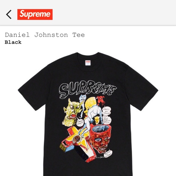 supreme daniel johnston tee